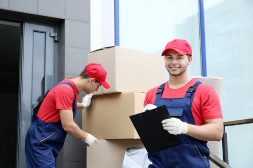 Community charity partnership helping reuse storage items