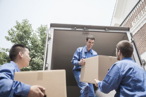 Example of a flat or house clearance storage job