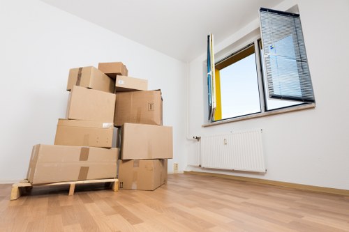 Modern hybrid document storage setup combining paper archives and digital records in Arnosgrove