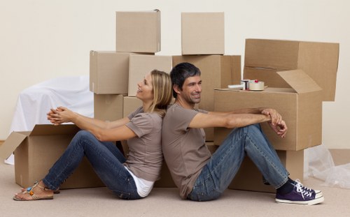 Professional office furniture handling during Arnosgrove removals