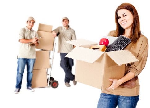 Household items packed for short-term storage in Arnosgrove