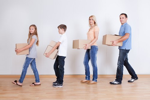 Room-by-room storage organization in an Arnosgrove property