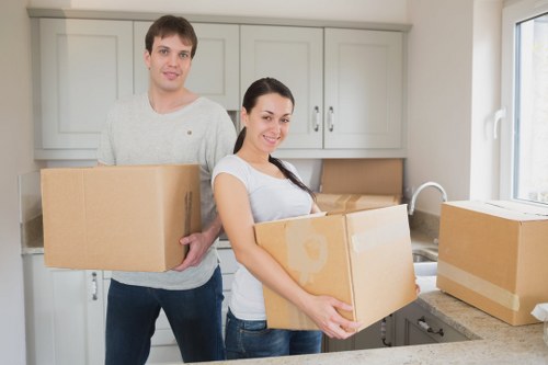 Convenient storage container for renovation and home move